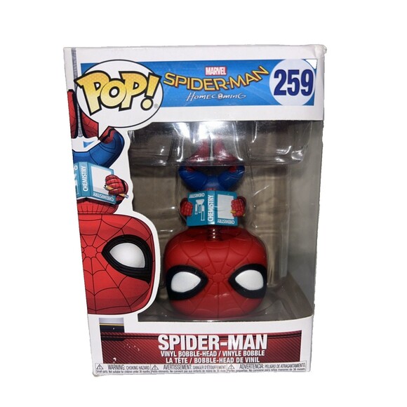 Funko Pop! Marvel Spider-Man Homecoming 259  Vinyl Figure w/Protector New - Picture 1 of 7